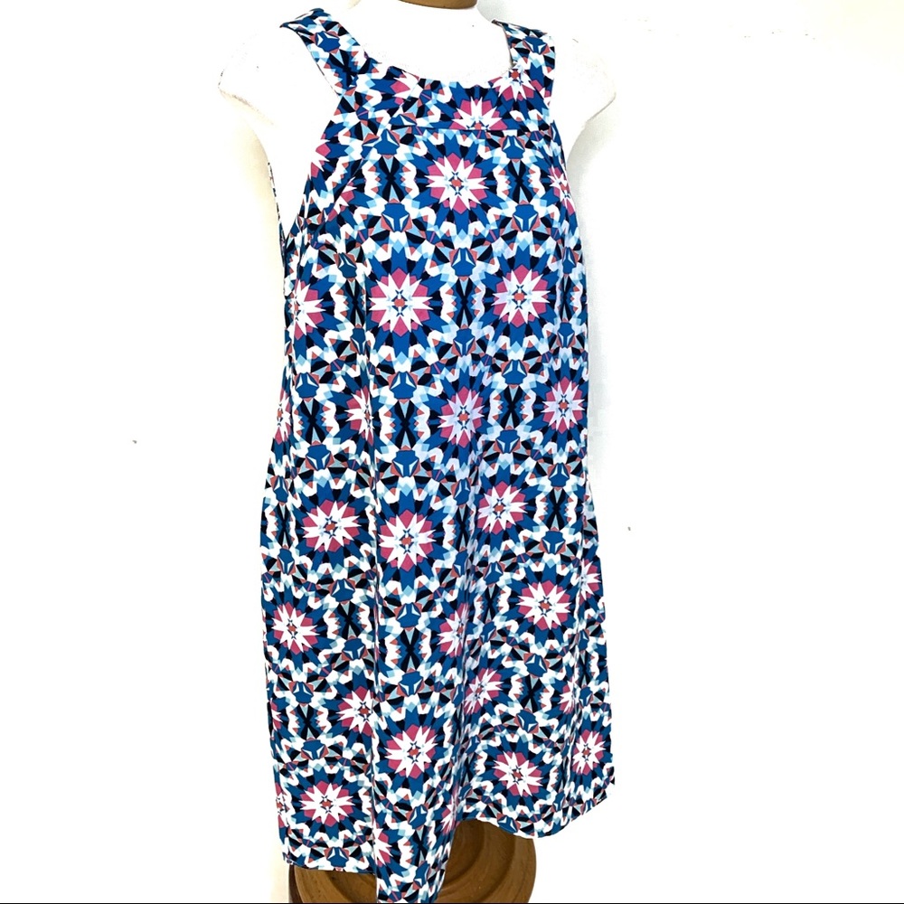NWT Crown & Ivy “Bali Adventure” Linen Blend Dress